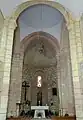 Kirchenschiff, Vierung und Apsis