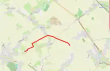 Streckenabschnitt Pavé d’Auchy-lez-Orchies à Bersée