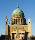 Schinkel: Nikolaikirche in Potsdam, ab 1830, Kuppel ab 1842