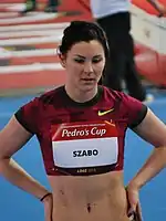 Barbara SzabóRang fünfzehn mit 1,80&nbsp;m
