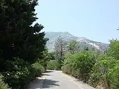 Der Pendeli von Dionysos aus betrachtet