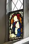 Bleiglasfenster mit der Jahreszahl 1492