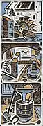 Schmiedearbeit. Sgraffito