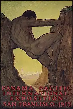 Werbeplakat zur Weltausstellung in San Francisco, 1915.