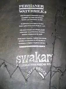 Genähte Persianer-Aufsatzacke