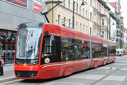 Straßenbahn-Gelenktriebwagen Pesa&nbsp;Twist