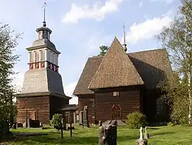 Alte Kirche von Petäjävesi (1765)
