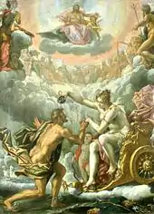 Geburt von Venus, Malerei von Peter Candid