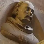 Büste Peter Parlers am Triforium