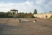 Die Gedenkstätte in Lidice