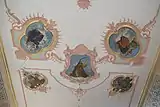 Deckenmalerei im Langhaus
