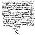 Brief Peters&nbsp;I. von 1689