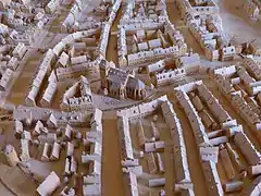 Straßenzüge Berlins 1690, Modell des Märkischen Museums in Berlin