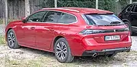 Peugeot 508 SW, Heckansicht