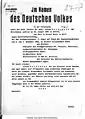 1. Seite des Urteils