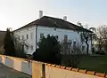 Rückseite und Pfarrgarten