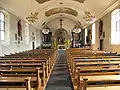 Innenraum, Blick zum Chor