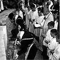Grundsteinsegnung am 12. September 1953