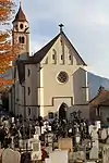 Pfarrkirche mit Friedhof zu Allerheiligen