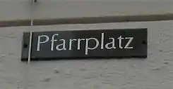 Pfarrplatz
