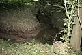 Die Mündung des Windischenbaches in den Pfedelbach. Am südwestlichen Ortsrand von Öhringen