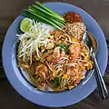 Phat Thai mit Mungbohnensprossen