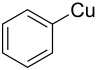 Strukturformel von Phenylkupfer