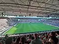 Blick von der Tribüne auf das Feld (2019)