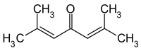 Skelettformel von Phoron