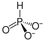 Struktur des Phosphitions