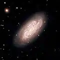 Die Aufnahme mit dem Very Large Telescope zeigt lichtschwache Bereiche