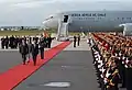 politische Repräsentation, ein Staatsbesuch
