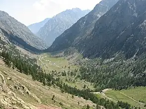 Hochtal del Valasco im Valle Gesso