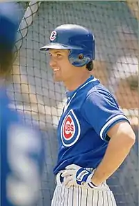 Sandberg im Trikot der Chicago Cubs (1990)