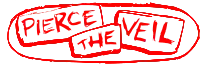 Bandlogo auf Misadventures, 2016.