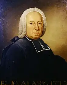 Pierre-Joseph Alary. Gemälde von Claude Pougin de Saint-Aubin (1730–1783) – Archives de l’Académie Française