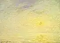 Brume et soleil sur la Manche