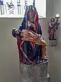 Spätgotische Pietà mit Leuchterengeln (um 1650)