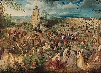 Die Kreuztragung Christi, 1564