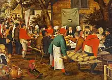 Pieter Bruegel d. J.:Bauernhochzeit, 1630
