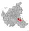 Lage von Hamburg-Billwerder