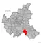 Lage von Hamburg-Ochsenwerder