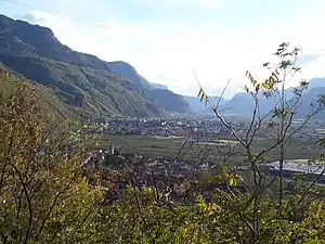Ansicht von Leifers und Steinmannwald