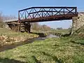 Bahnbrücke über die Perint, heute Fußweg (Szombathely)