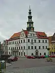 Rathaus in Pirna, Sachsen