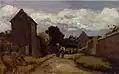 Rencontre sur la route du village