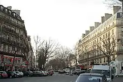 Boulevard Saint-Martin gesehen vom Place de la République