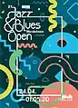 Plakatmotiv des Jazz & Blues Open 2020