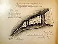 Plan der Ruine um 1885