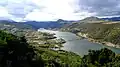 Stausee des Agly bei Caramany